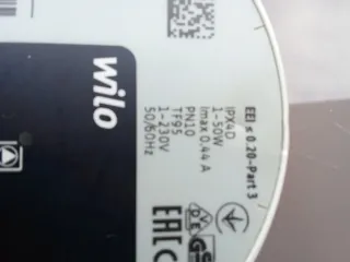 Bomba de agua Wilo 15/7-50/PWM3