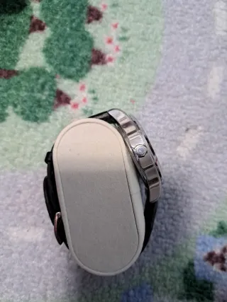 Reloj Guess Doble Esfera Negro/Plata