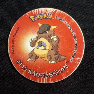 Lote 5 Tazos Pokémon Marowak, Kangaskhan, Hypno