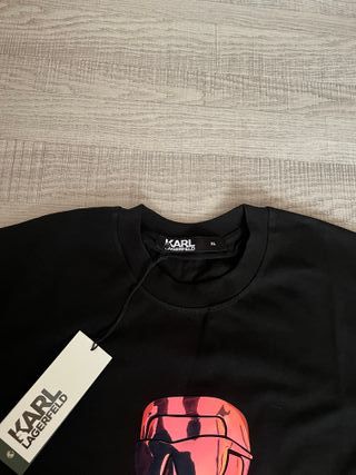 Camiseta Karl Lagerfeld Negra