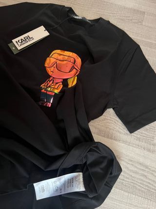 Camiseta Karl Lagerfeld Negra