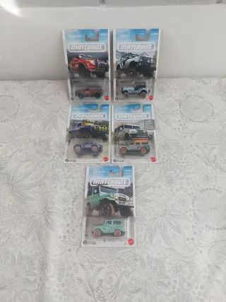 Coches Matchbox 5 uds