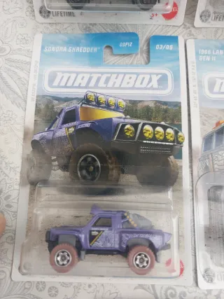 Coches Matchbox 5 uds