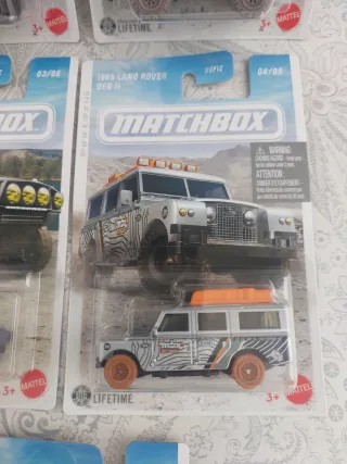 Coches Matchbox 5 uds