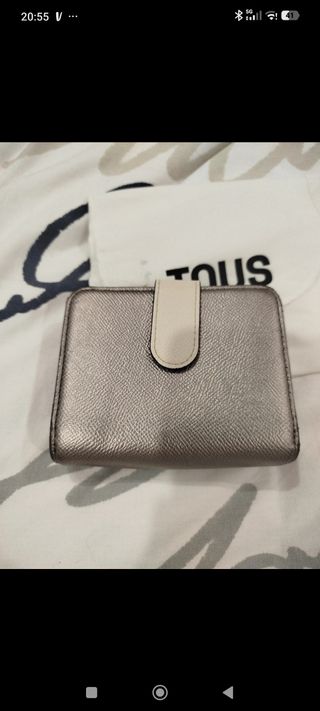 Cartera Tous Dubay Plata,y lila.ultimo precio
