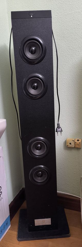 Torre de Sonido Bluetooth Negra