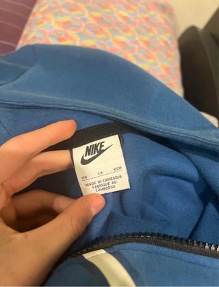 Nike Tech Fleece Hoodie Azul