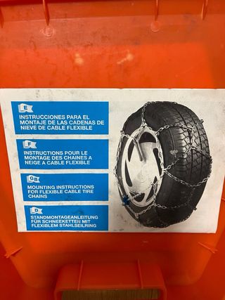 Cadenas de nieve TCR talla 70