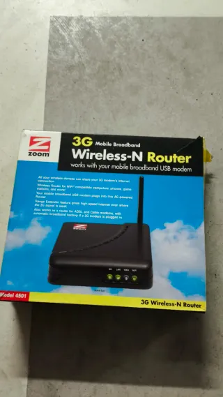 Router Inalámbrico 3G Zoom Modelo 4501