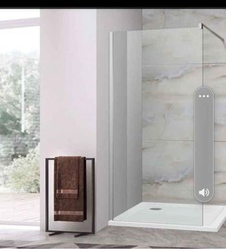 Painel de Duche Vidro 8mm Novo