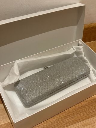 Bolso AIRE Barcelona Blanco y Dorado