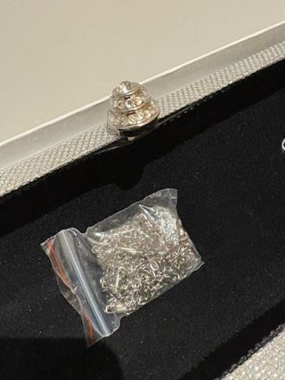 Bolso AIRE Barcelona Blanco y Dorado