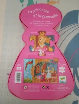 Puzzle Djeco Princesa