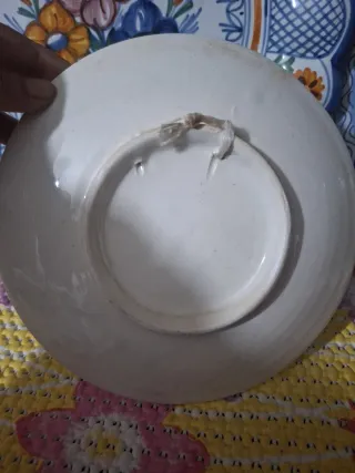 5 Platos Cerámica Decorativos