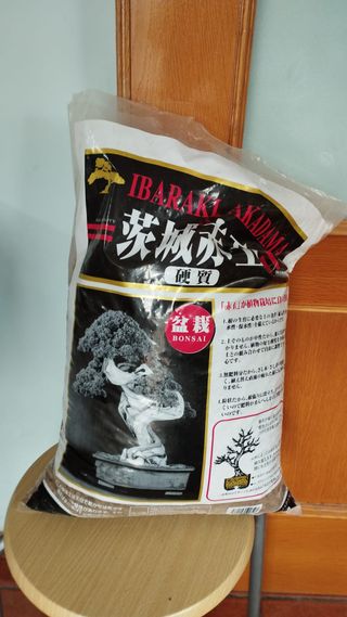 sustrato akadama ibaraki bonsai pecera acuario