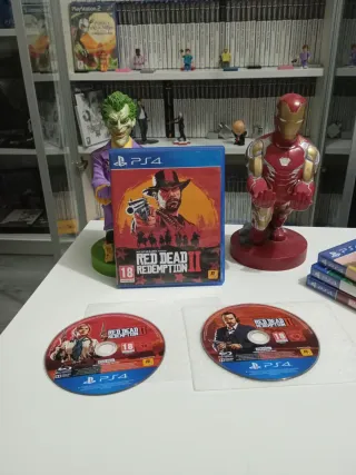 Lote 4 Juegos PS4: Crash, Gang Beasts, RDR2, Spide