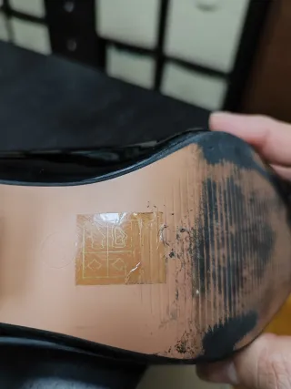 Zapatos charol MARYPAZ negros talla 36