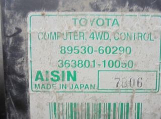 Toyota 8953060290 centralita land cruiser 4955519