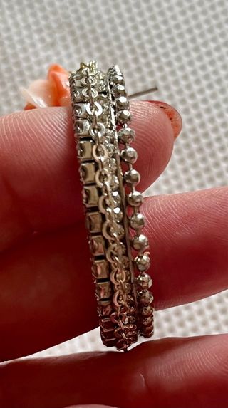 Orecchini fatti a mano con rose