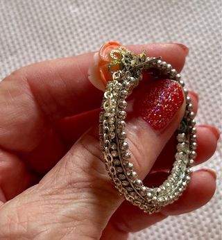 Orecchini fatti a mano con rose