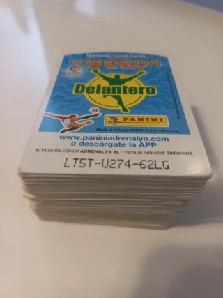 Lote cromos Adrenalyn Liga 2017-2018