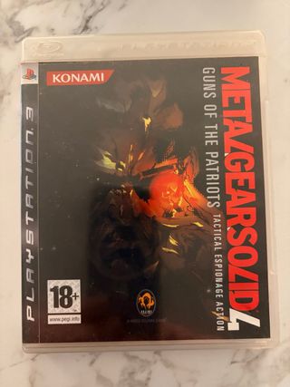 Metal Gear Solid 4 PS3 Konami