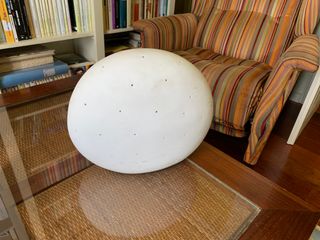 Lámpara esférica blanca