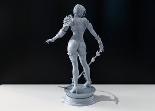 Ivy Valentine, de Soul Calibur. Figura Resina 25cm