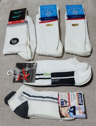 Lote pares calcetines variados hombre