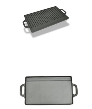 Placa Parrilla Hierro Fundido BBQ