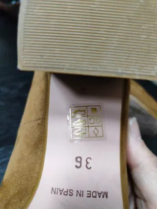 Zapatos ante. Precchio Talla 36