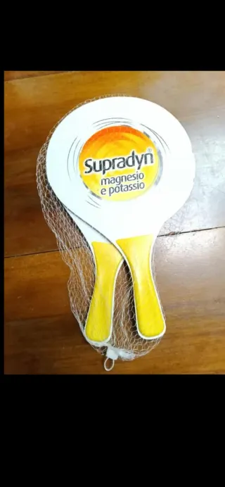 Racchette Supradyn Legno Nuove