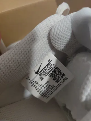 Zapatillas Nike Talla 40 Beige/Blanco