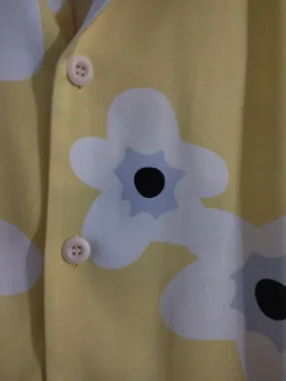 Camisa Sandro Manga Corta Estampada Flores M