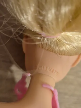 Barbie Novia Vestido Rosa y Blanco