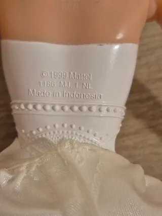 Barbie Novia Vestido Rosa y Blanco