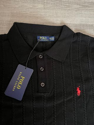 Polo Ralph Lauren Negro Jersey