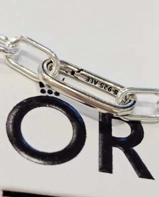 Pulsera Pandora Link y Bolas Plata 18cm + caja