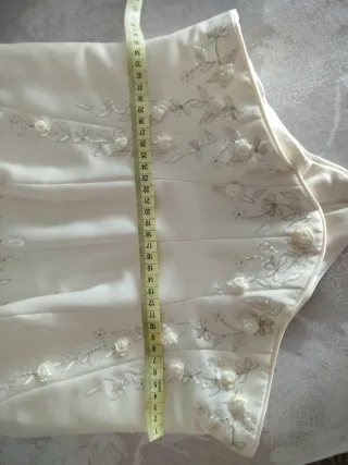 Traje de Novia con cola