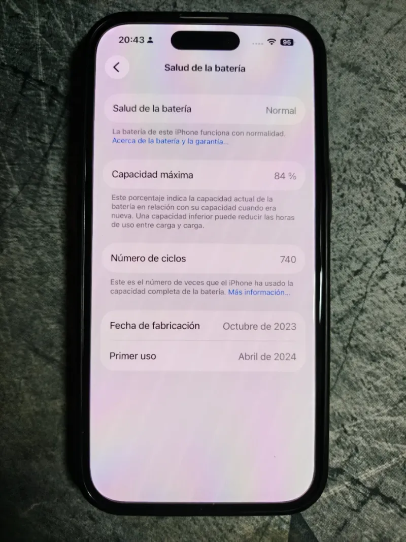 iPhone 15 256GB Azul afbeelding 6