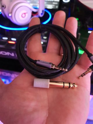 Beats Mixr Ed.Blanco (Tiza) Con Cable Rojo