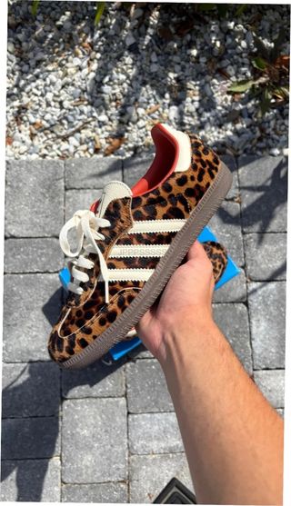 Adidas Samba OG Leopardo Rojo Talla 38