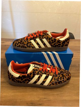 Adidas Samba OG Leopardo Rojo Talla 40