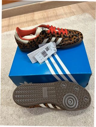 Adidas Samba OG Leopardo Rojo Talla 39