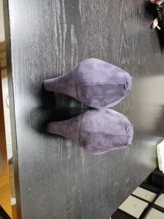 Zapatos tacón GADEA piel morado T.36