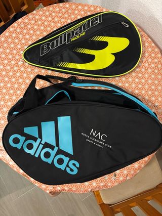 Paletero Adidas NAC y Bullpadel