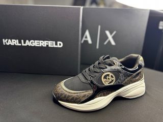 Zapatillas Michael Kors Marrón y Dorado