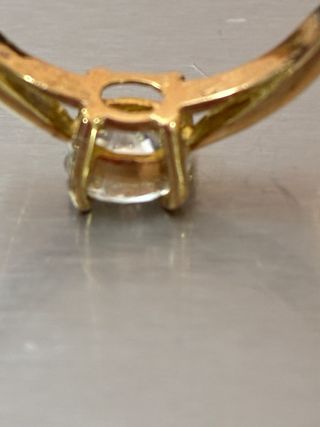 Anillo Oro 18k Diamante Natural 0.70Ct F/VS2