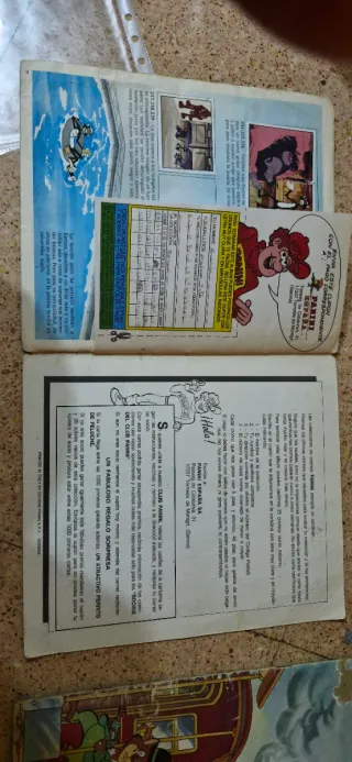 Álbumes de cromos Toofur y Willy Fog