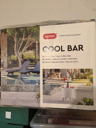 Tavolo Frigo da Giardino in Plastica